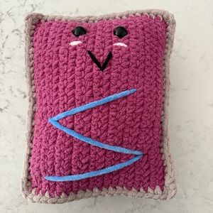 NWOT- Handmade Crochet Plush Toy (Pop-Tart)